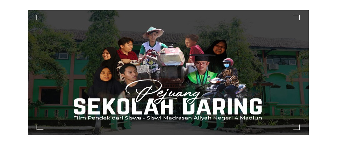 baner sekolah daring