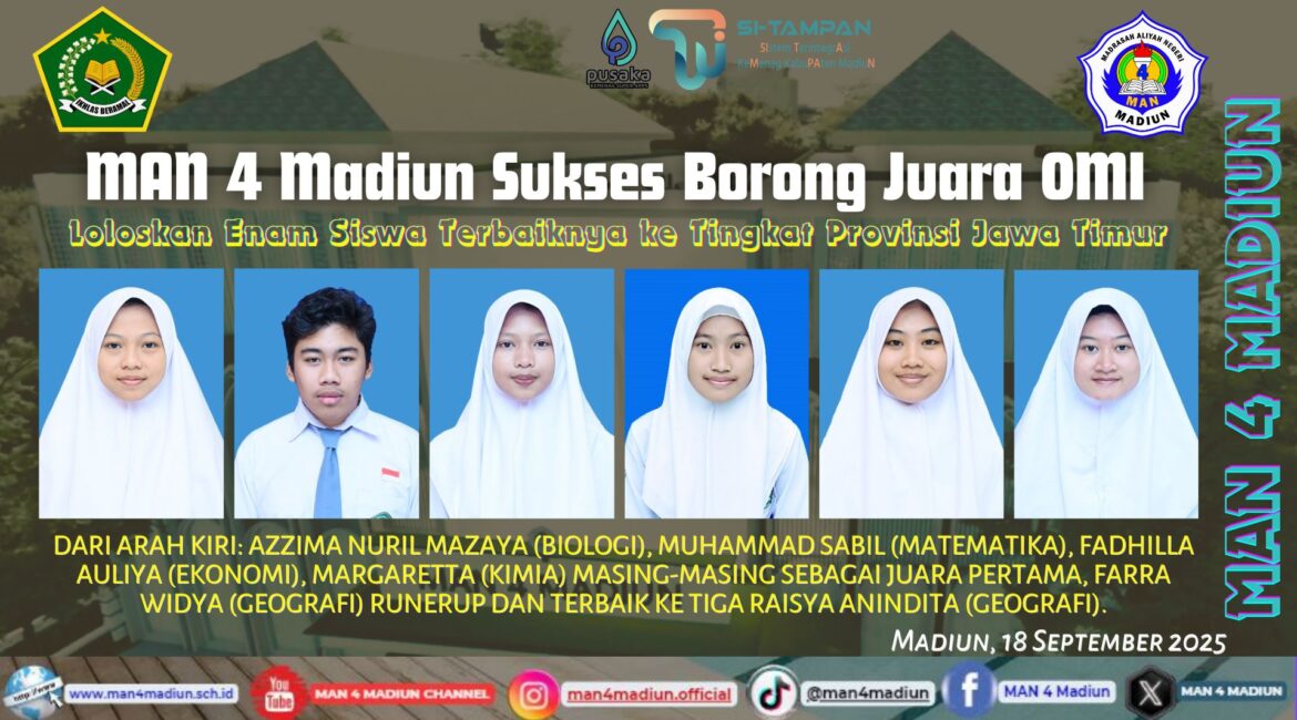 JUARA OMI MAN 4 MADIUN 2025
